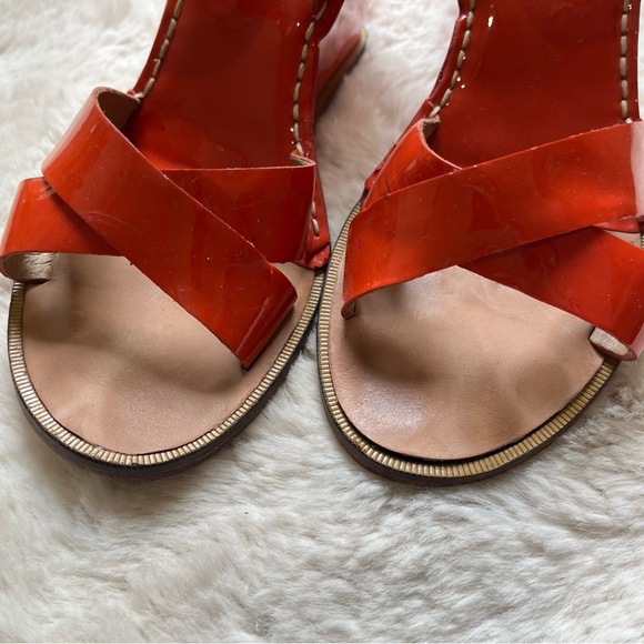 DVF Diane Von Furstenberg Dene Wedge Sandals 7.5 - Picture 3 of 12